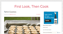 Desktop Screenshot of firstlookthencook.com